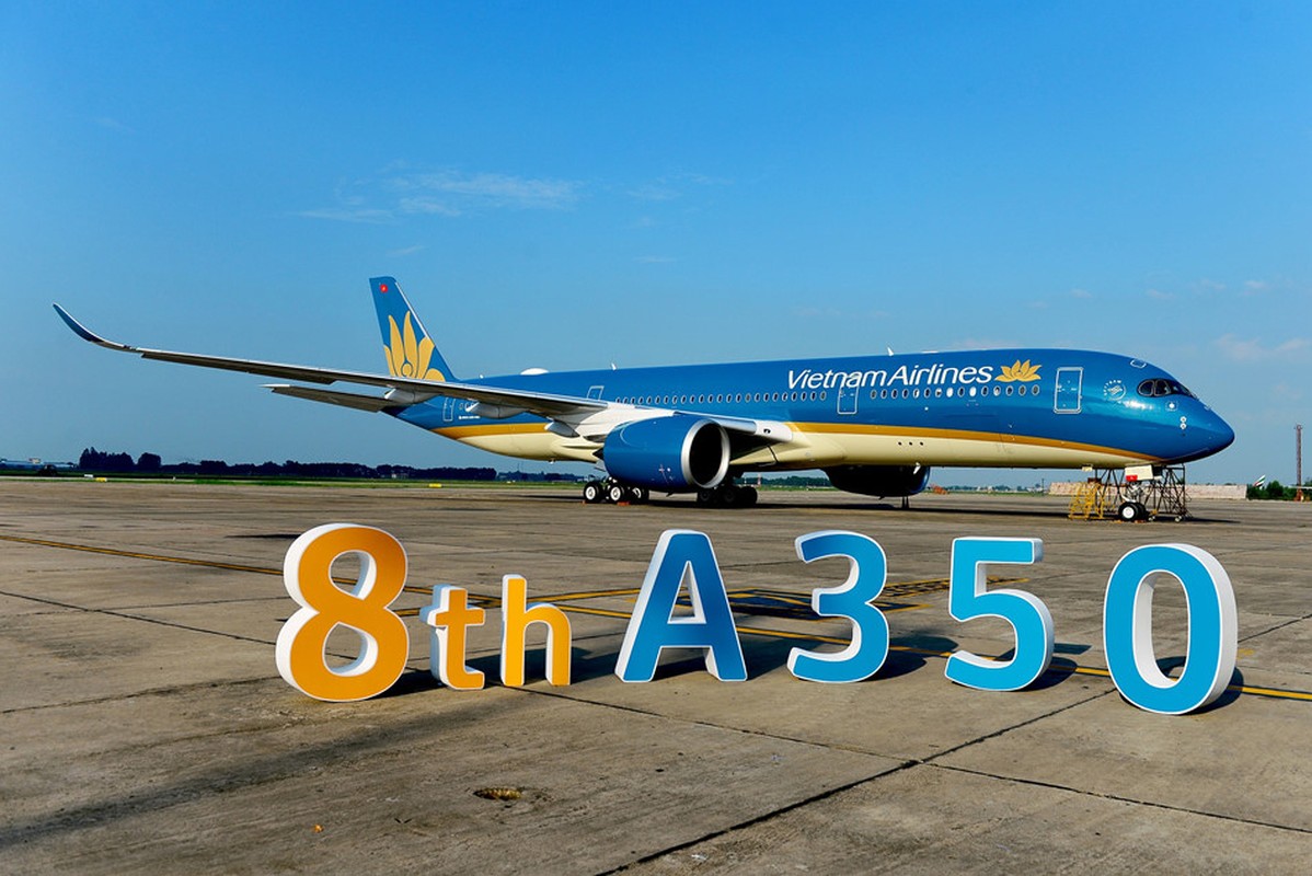 Can canh sieu may bay A350-900 thu 8 cua Vietnam Airlines